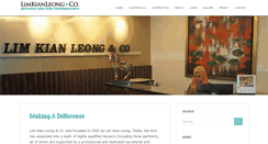 Desktop Screenshot of limkianleongandco.com